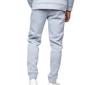 OEM Polaire Coton Broderie Slim Fit Pullover Hoodies Hommes Survêtement Ensemble Broderie Jogger 2 Pièces Hommes Survêtement Ensembles - Product Image 6