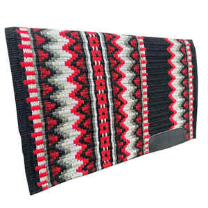 Almohadilla de sillín Darri occidental hecha a mano Diseño de tejido suave Almohadilla cómoda duradera Ideal para el entrenamiento diario de equitación Uso en Rancho - Product Image 1