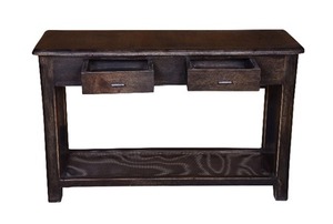 Mesa Consola Moderna de Madera de Mango con Altura Ajustable y Ecológica para Sala de Estar, Apartamento o Taller - Mueble Duradero para el Hogar con 3 Años de Garantía - Product Image 4