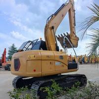 Excavatrice sur chenilles hydraulique d'occasion haute performance de 13 tonnes pour la construction et la location d'équipements