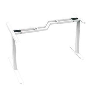 HDNT33-2A3S Electric Height <b>Adjustable</b> L-Shaped <b>Table</b> <b>Legs</b> 3-Joint Minimalist Design Style - Product Image 1