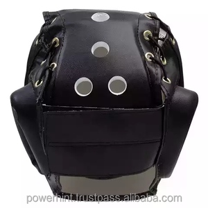 Protège-tête en cuir de haute qualité Protection complète du visage à bas prix pour adultes hommes et femmes - Product Image 6