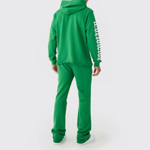 ชุดวอร์มพิมพ์ลายพัฟฟ์สำหรับผู้ชาย ขายดี พร้อมปักโลโก้ตามสั่ง ไซส์ใหญ่ ผ้าฝ้าย 100% ระบายอากาศได้ดี เป็นมิตรกับสิ่งแวดล้อม แบบกลับด้านได้ 20 ชุด - Product Image 2