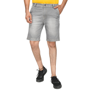 Pantalones cortos vaqueros para hombre recién llegados orientados a la exportación, pantalones cortos de diseño personalizado, pantalones cortos lavados a la moda con estilo para hombre - Product Image 5