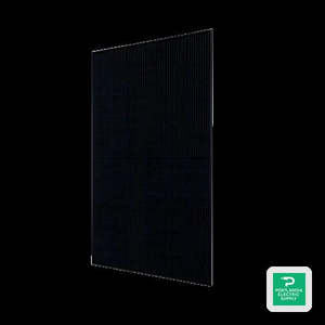 แผงโซลาร์เซลล์ Aptos 440W สีดำบนพื้นดำ 144 ฮาล์ฟเซลล์ ขนาด 182 มม. ผลิตในสหรัฐอเมริกา รุ่น Mono Solar Panel-DNA-144-BF26-440W - Product Image 1
