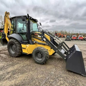 2023 Hollan B95D Skid Steer Loader avec chargeur frontal d'occasion 4 heures de roulement de moteur Core Component Bucket Attachments-Tractor Zoom - Product Image 1