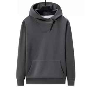 Hombres pulóver con capucha Premium algodón Casual Streetwear sudadera ODM logotipo personalizado Color antiarrugas venta al por mayor a granel Venta caliente - Product Image 2