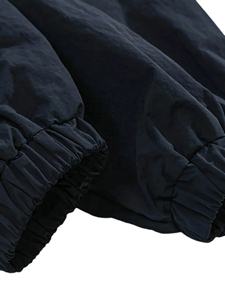 Chaqueta cortavientos de corte holgado con logotipo personalizado, ropa de equipo transpirable, chaquetas modernas cortavientos de nailon deportivas de talla grande - Product Image 3