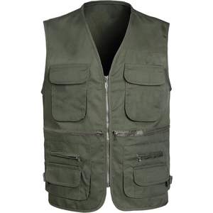 Chaleco DE SEGURIDAD reflectante de alta visibilidad para hombres con bolsillo de 5 dimensiones para la construcción de señales - Product Image 5