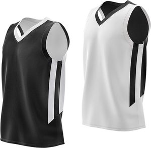 Camiseta Deportiva de Baloncesto Reversible de Malla para Hombre, Marca Liberty Imports, para Entrenamiento Individual o en Equipo - Product Image 1