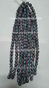 Venta al por mayor a granel Rondelle Loose Nature Crystal Glass Beads Lampwork Material HUB Origen con tipo Certificado Accesorio gratis - Product Image 6