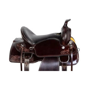 Meilleures ventes de selle américaine de dressage en cuir avec logo personnalisé selle de cheval en plastique de l'ouest anglais selles de cheval - Product Image 5