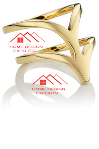 2024 มอร์เดนหรูหราออกแบบอลูมิเนียมโลหะหรูหราแหวนผ้าเช็ดปากในราคาขายส่งร้อนขายอุปกรณ์ตกแต่งโรงแรม - Product Image 6