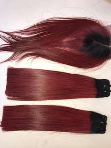 Extensions à bandes adhésives Bonestraight Virgin Remy, mèches à double trame pour perruques, haute qualité pour toutes les couleurs de teinture, vente en gros - Product Image 5
