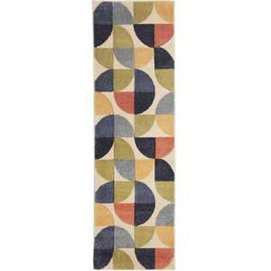 Netline Home Newport Geometric <b>Rug</b>-Bold Multicolour Area <b>Rug</b> - Product Image 5