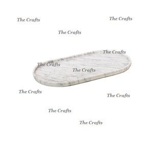 Tableware Serving <b>Food</b> Coffee Tray For Restaurant And Hotel Use White Marble Tray At Wholesale Prices - Product Image 6