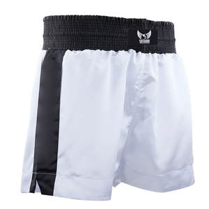 กางเกงขาสั้นมวยสำหรับผู้ชายกางเกงขาสั้นสีล้วนน้ำหนักเบาดีไซน์ใหม่ฉลากส่วนตัวได้ - Product Image 6