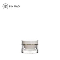 Série MU - Pots à crème écologiques - Capacités de 6 ml/120 ml - Plastique acrylique PMMA - Soins de la peau - Lotion - Crème pour les yeux - Masque facial - Cosmétiques