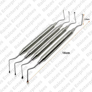 Kit de llenado Dental Manual de acero inoxidable de la mejor calidad, juego de instrumentos de diagnóstico Dental básico, instrumentos quirúrgicos dentales personalizados - Product Image 1