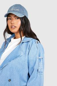 Veste en jean oversize pour femme OEM, décontractée, boutonnée, pour l'automne et le printemps - Product Image 4