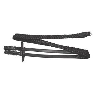 Bride de Weymouth à double rênes en cuir Cheval Produits - Product Image 2