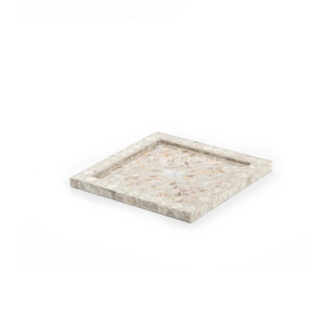 Bandeja de Nácar al por Mayor, Bandeja de Servicio Hecha a Mano, Decorativa, Natural, Ecológica, con Incrustaciones de Concha, al por Mayor - Product Image 2