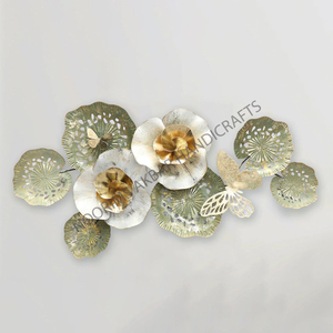 Art mural en acier inoxydable brossé Design abstrait moderne pour maisons de luxe, bureaux et espaces commerciaux Commandes en gros - Product Image 3