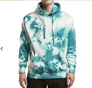 Nuevas sudaderas con capucha para hombre Streetwear Sudaderas con capucha para hombre Tie Dyed Manga larga Cordón Sudaderas con capucha - Product Image 1