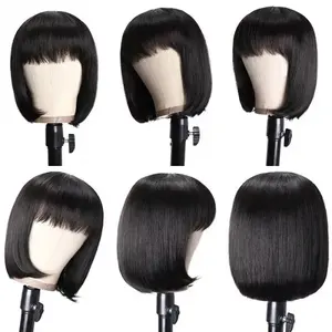 Atacado hd perucas de cabelo humano frontal, 360 renda cheia de cabelo humano, cabelos brasileiros hd para mulheres negras