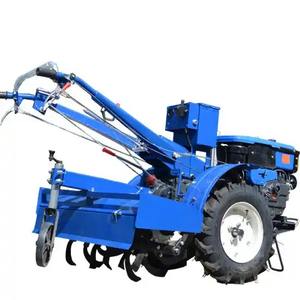 Ferme mini motoculteur diesel Power Tiller Deux roues Mini tracteur à main de marche prix pour produit de vente - Product Image 2