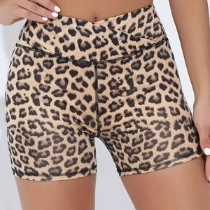 2025 couleur unie haute élastique Simple mode classique respirant femmes été Yoga Sublimation femmes Shorts - Product Image 1