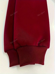 Sweat à capuche avec logo imprimé bouffant poignets côtelés capuche double couche street fashion étiquettes personnalisées sweat à capuche délavé à l'acide - Product Image 3