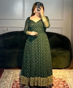 ชุดสตรีจากตุรกี สุภาพสตรีฤดูหนาว โฉคพิเศษ ชุด mumu ที่หรูหรา ผู้หญิงชุดราตรี de noche fiesta - Product Image 5