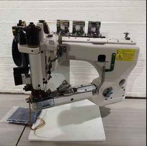 Máquina de Coser de Doble Cadena de Tres Agujas y Seis Hilos MG-3W con Brazo Curvo, Construcción de Acero y Mango de Plástico (Grado DIY, 3 Años de Garantía) - Product Image 3