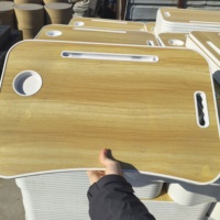 Table d'ordinateur pliable en acier pour étudiants en dortoir, nouveau style OEM, petite table d'ordinateur portable, bureau d'écriture pour enfants à domicile