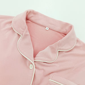 Ensemble de vêtements de nuit pour femmes STITCHMODE à manches longues et taille élastique, de haute qualité, personnalisé, respirant, doux, lisse, en polyester - Product Image 6