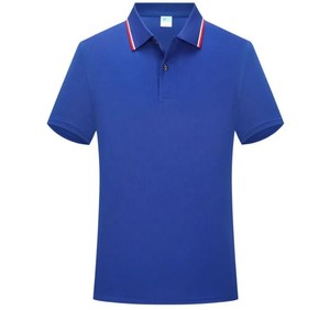 Logo personnalisé, tricoté, pour chemise d'été à manches courtes, polyester, impression numérique, séchage rapide, pour le golf masculin - Product Image 6