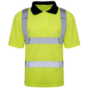 Camisetas de Trabajo de Alta Visibilidad Transpirables Personalizadas, Camisetas de Seguridad Reflectantes, Transpirables y Sostenibles con Buena Absorbencia - Product Image 5