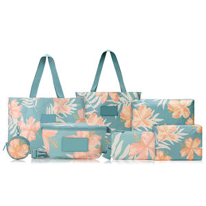 特大 防水 防滴 デュポン タイベック紙 カスタムプリント ショルダージッパー ポケット付き ビーチ ショッピング トートバッグ - Product Image 1