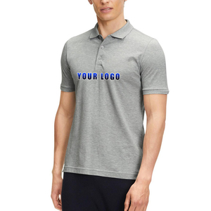 2025 OEM/ODM Polo à manches courtes de style Hip Hop pour hommes Logo de broderie personnalisé 100% T-shirt Polo respirant en coton - Product Image 1