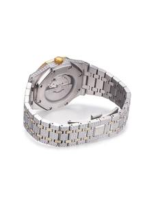 Bijoux de luxe de haute qualité en acier inoxydable sertis de diamants pour hommes, idéal pour un cadeau - Product Image 5