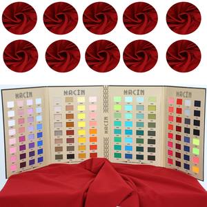 Couleur rose 65% coton 35% polyester éponge française trois tissus en polyester polaire pour vêtements d'hiver du fabricant - Product Image 4