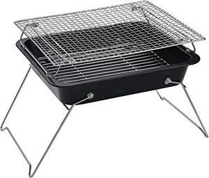 Rộng rãi sắt BBQ nướng với gia cố khớp và dễ dàng di chuyển được thiết kế cho nhóm lớn ngoài trời cookouts - Product Image 3