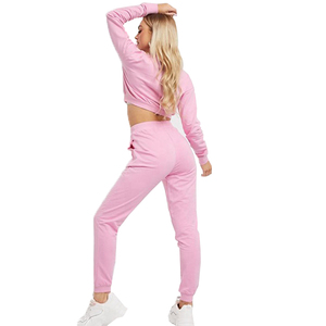 ชุดเสื้อมีฮู้ดสำหรับผู้หญิงชุดเสื้อผ้าสองชิ้นพร้อมสเวตเชิ้ตและกางเกงวิ่งชุดวอร์มลำลองสำหรับฤดูใบไม้ร่วงและฤดูหนาว - Product Image 6