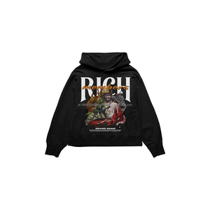 Sweat à capuche en faux daim pour hommes de haute qualité en gros unisexe poids lourd Vintage pull surdimensionné personnalisé bouffée impression basiques à capuche - Product Image 2