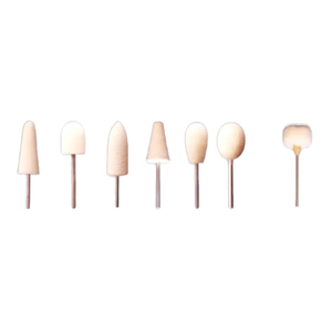 Outils de polissage de précision en laine 100% blanche, forme standard, dureté moyenne, pour le finissage de surface, le polissage et le meulage (OEM) - Product Image 5