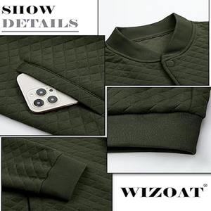 Casual Men Streetwear Cool Varisty Men's Jackets Leather Versity University Bomber College Jacket For Men made by <b>Dress</b> Sports - Product Image 5