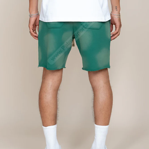 Custom <b>Green</b> sweat <b>Shorts</b> Acid Wash Sweat <b>Shorts</b> Wholesale Available Stock Best Price Acid Wash Sweat <b>Shorts</b> for Sale - Product Image 2