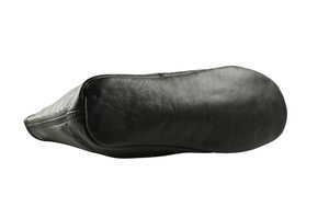 Calcetines de cuero unisex Khuffain 100% lana de piel de vaca cremallera cómodos antideslizantes oraciones musulmanas islámicas temporada de invierno de origen ODM - Product Image 2