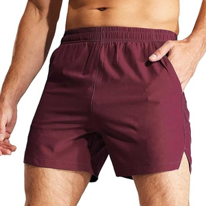 กางเกงขาสั้นผู้ชายกันน้ำแห้งเร็ว5นิ้วแห้งเร็วเป็นมิตรกับสิ่งแวดล้อม2025เล่นกีฬาวิ่งออกกำลังกายในยิมมีกระเป๋าสั่งทำได้ - Product Image 2